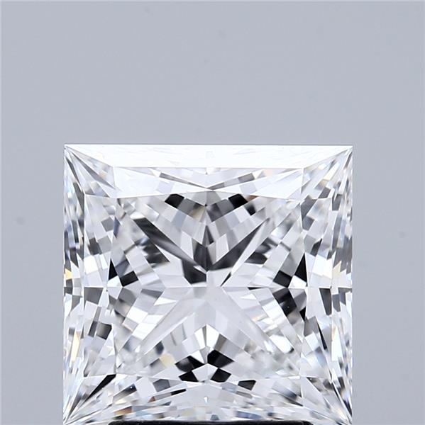 3.28 ct. princess Lab Grown Diamond front image
