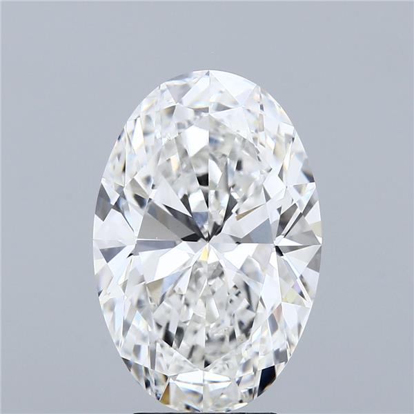 5.03 ct. oval Lab Grown Diamond front image