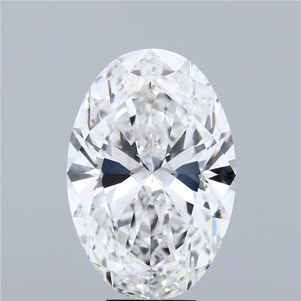 8.02 ct. oval Lab Grown Diamond front image