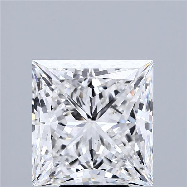 7.03 ct. princess Lab Grown Diamond front image