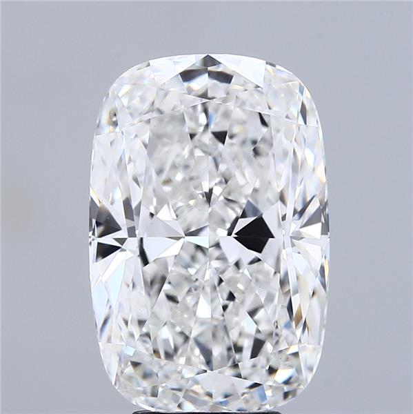 6.53 ct. cushion Lab Grown Diamond front image