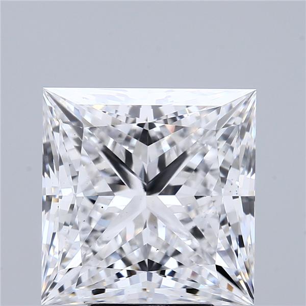 5.53 ct. princess Lab Grown Diamond front image