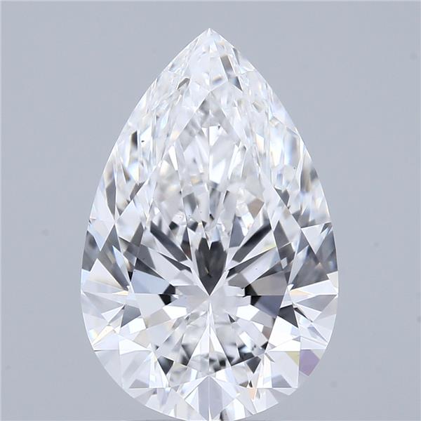 3.53 ct. pear Lab Grown Diamond front image
