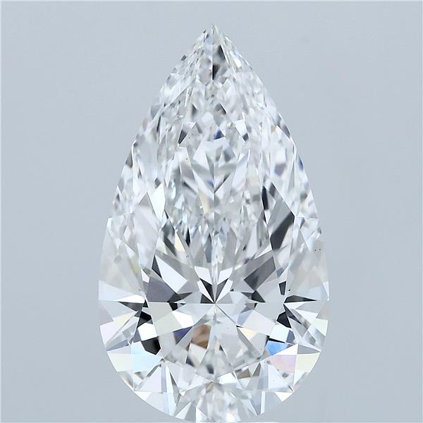 5.51 ct. pear Lab Grown Diamond front image