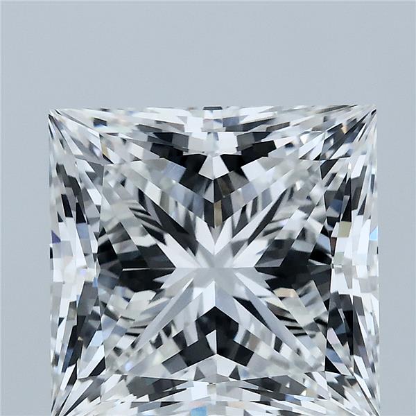 7.08 ct. princess Lab Grown Diamond front image