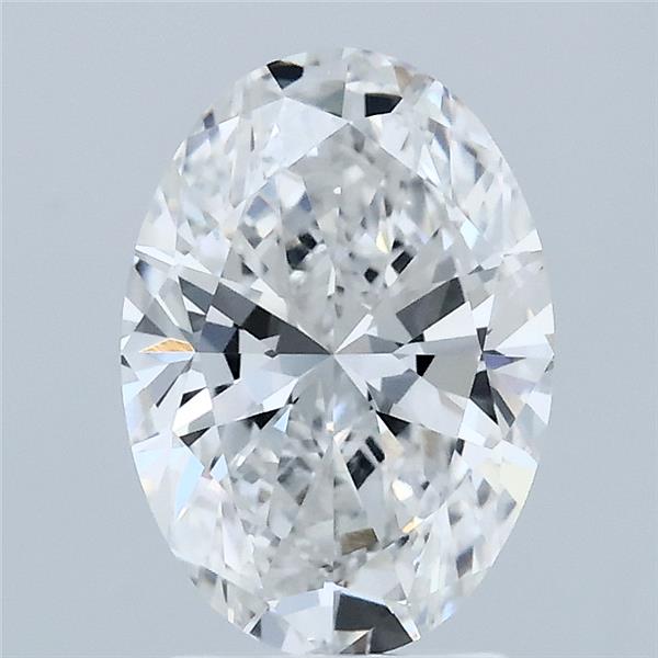 2.00 ct. oval Lab Grown Diamond front image