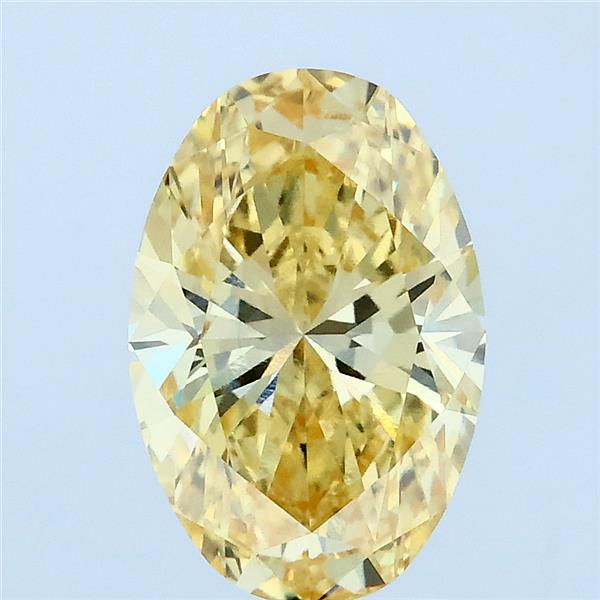 2.02 ct. oval Lab Grown Diamond front image