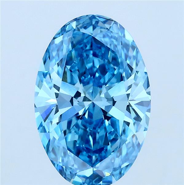 2.51 ct. oval Lab Grown Diamond front image