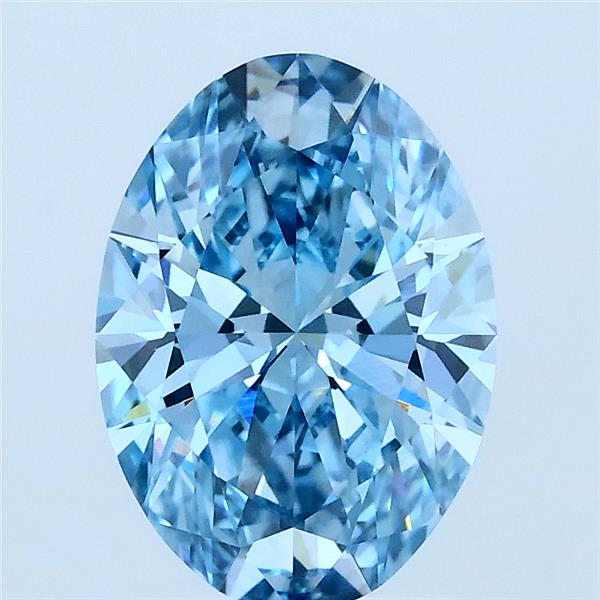 2.07 ct. oval Lab Grown Diamond front image