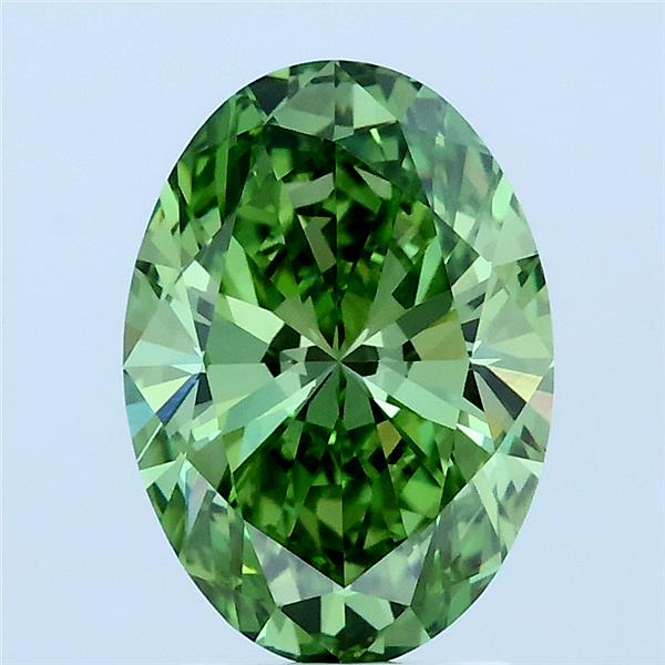 2.01 ct. oval Lab Grown Diamond front image