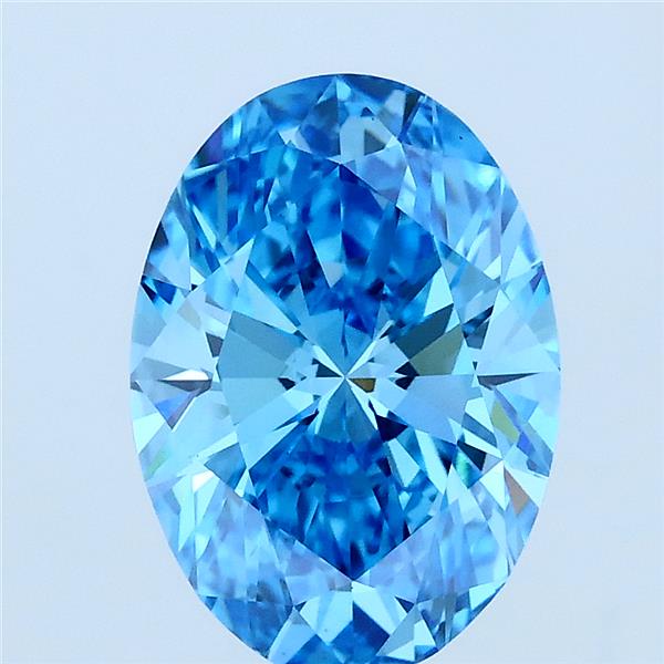 2.50 ct. oval Lab Grown Diamond front image