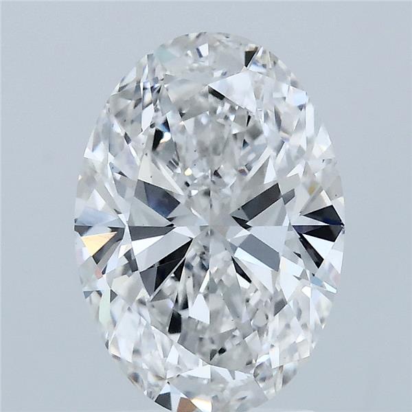 2.50 ct. oval Lab Grown Diamond front image