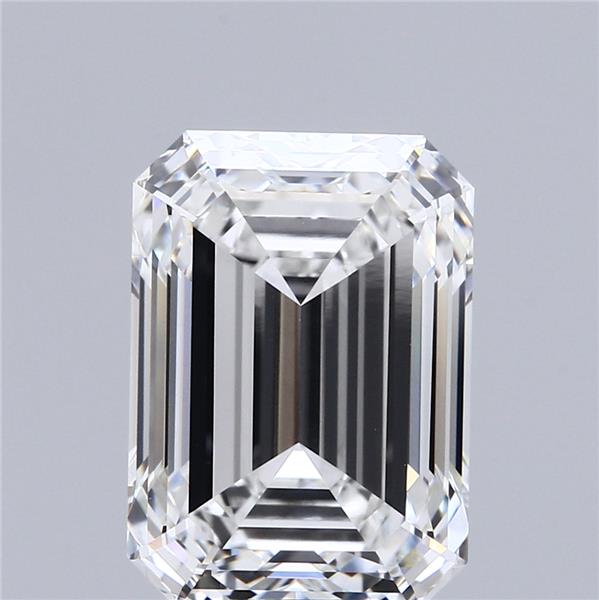 7.12 ct. emerald Lab Grown Diamond front image