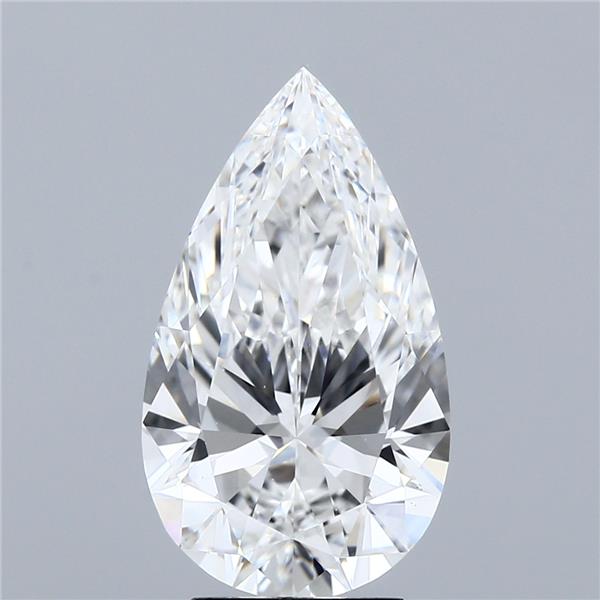 4.05 ct. pear Lab Grown Diamond front image