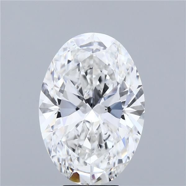 8.01 ct. oval Lab Grown Diamond front image