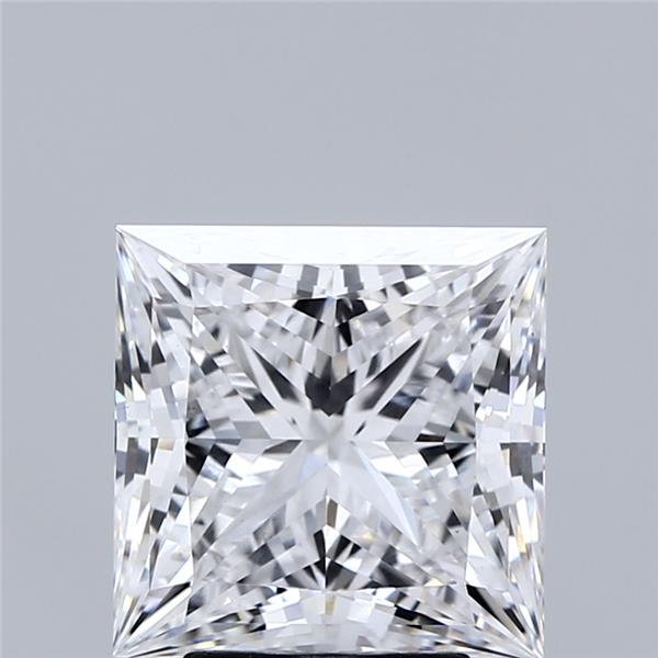 4.07 ct. princess Lab Grown Diamond front image