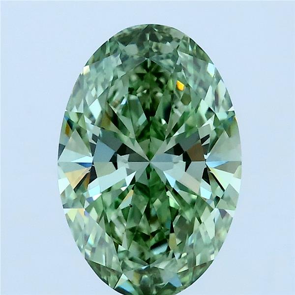 2.03 ct. oval Lab Grown Diamond front image
