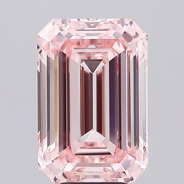 7.01 ct. emerald Lab Grown Diamond front image