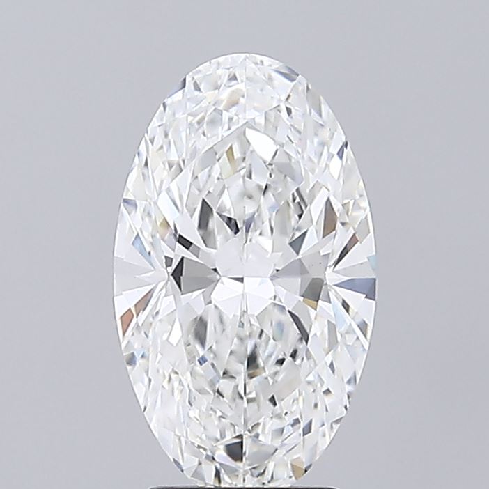 3.01 ct. oval Lab Grown Diamond front image