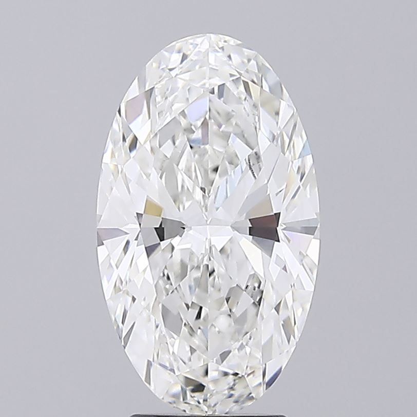 4.02 ct. oval Lab Grown Diamond front image