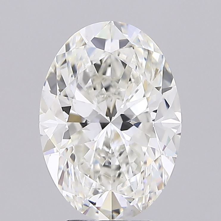 5.06 ct. oval Lab Grown Diamond front image