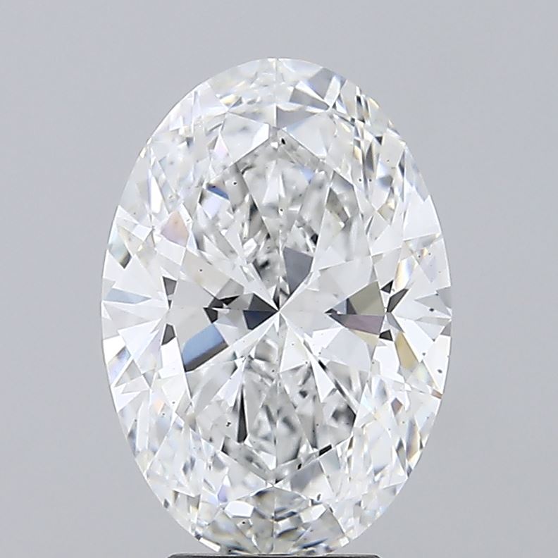 5.09 ct. oval Lab Grown Diamond front image
