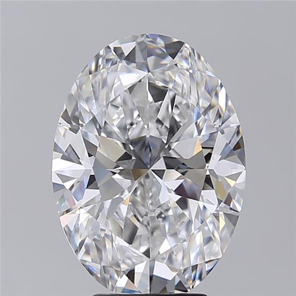 5.00 ct. oval Lab Grown Diamond front image