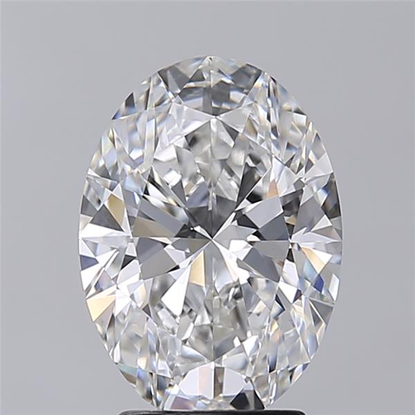 3.02 ct. oval Lab Grown Diamond front image