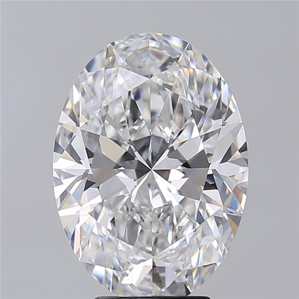 5.02 ct. oval Lab Grown Diamond front image