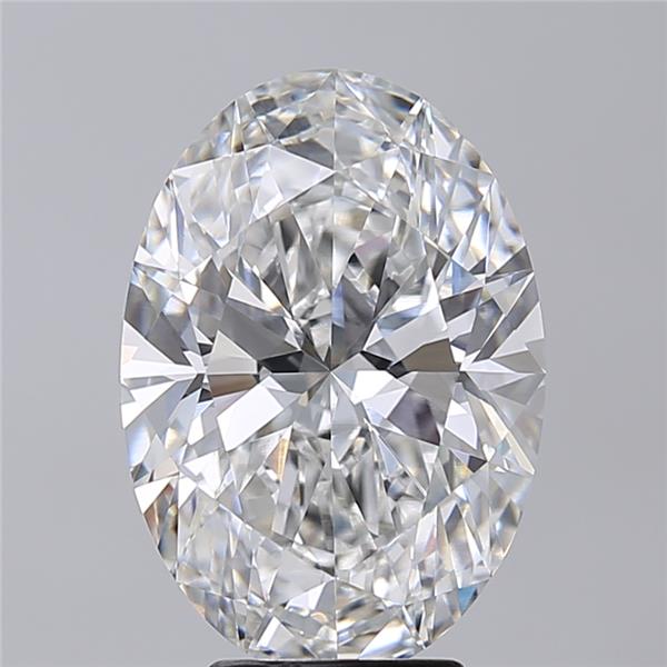 5.02 ct. oval Lab Grown Diamond front image