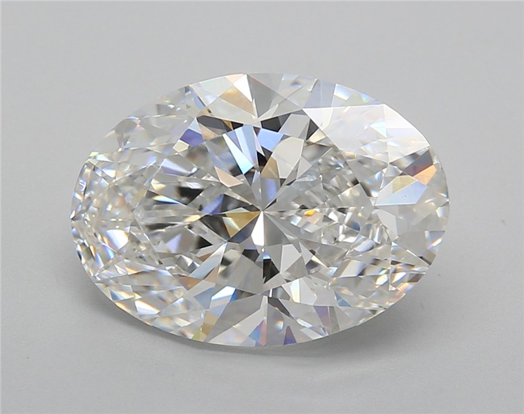 5.01 ct. oval Lab Grown Diamond front image