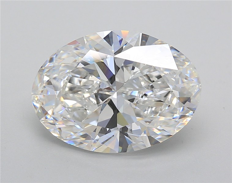 5.01 ct. oval Lab Grown Diamond front image