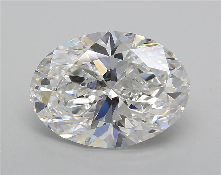 5.02 ct. oval Lab Grown Diamond front image