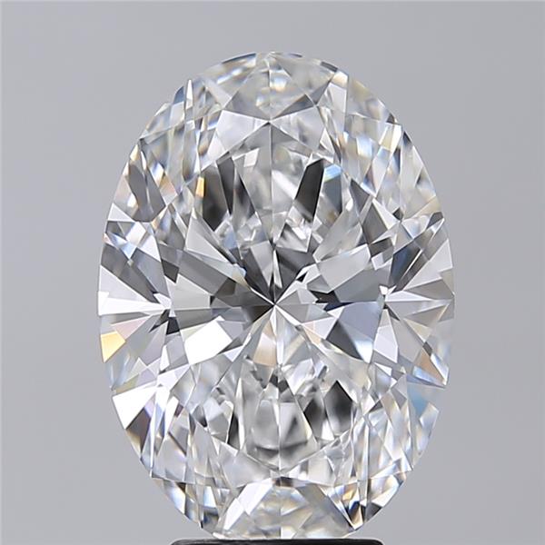 5.01 ct. oval Lab Grown Diamond front image