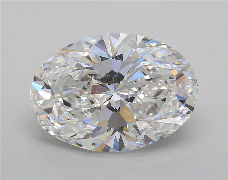 5.00 ct. oval Lab Grown Diamond front image