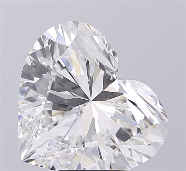 4.57 ct. heart Lab Grown Diamond front image