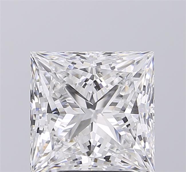3.30 ct. princess Lab Grown Diamond front image