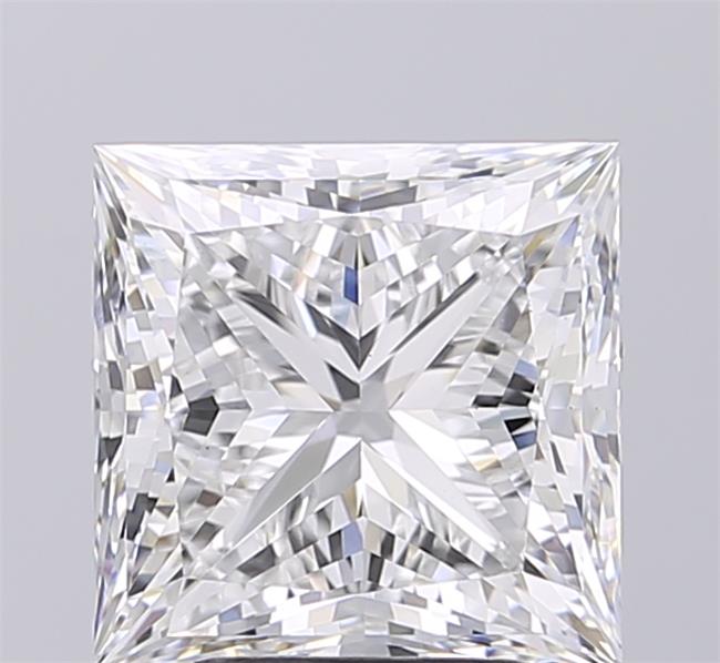 3.71 ct. princess Lab Grown Diamond front image