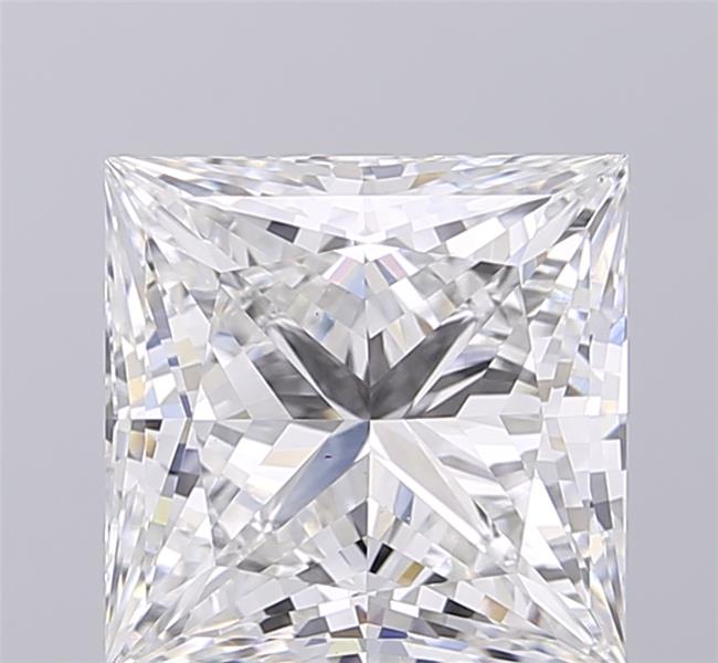 4.39 ct. princess Lab Grown Diamond front image