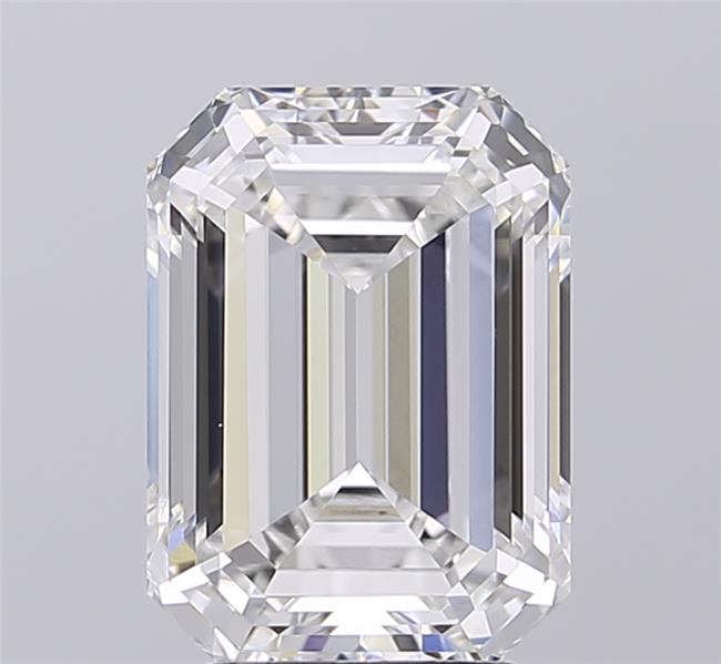 4.04 ct. emerald Lab Grown Diamond front image