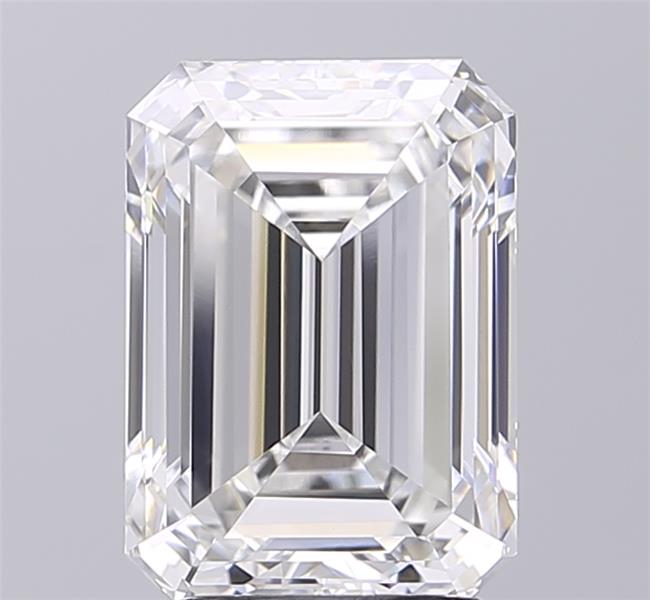 3.74 ct. emerald Lab Grown Diamond front image