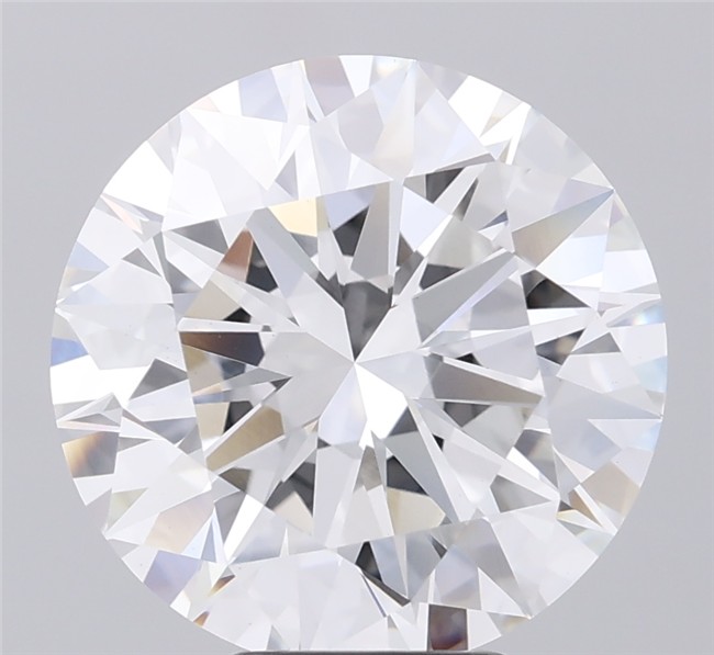 6.30 ct. round Lab Grown Diamond front image