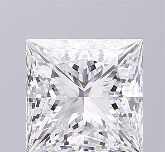3.09 ct. princess Lab Grown Diamond front image