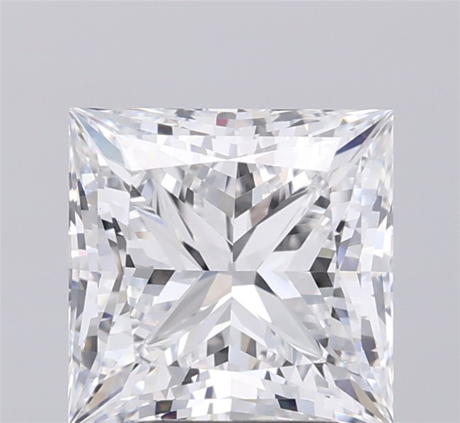 3.41 ct. princess Lab Grown Diamond front image
