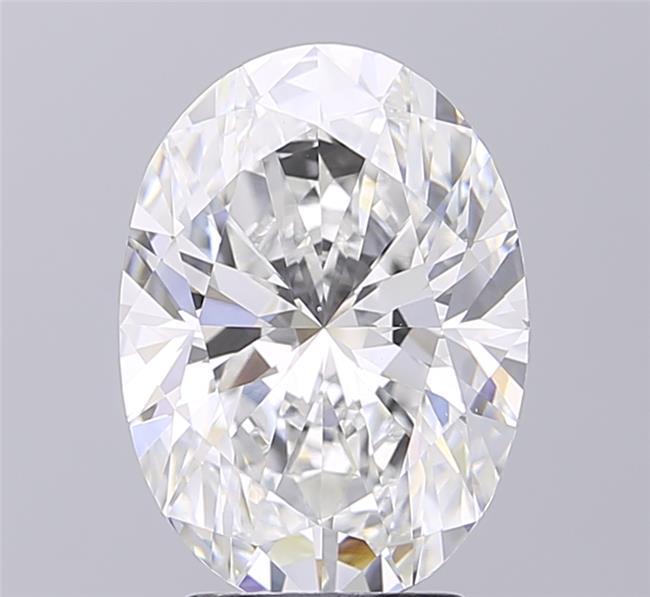 3.56 ct. oval Lab Grown Diamond front image