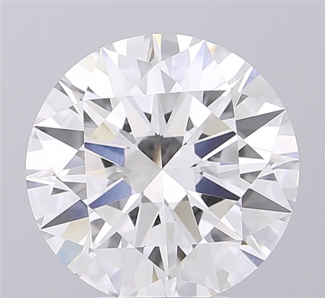 5.51 ct. round Lab Grown Diamond front image