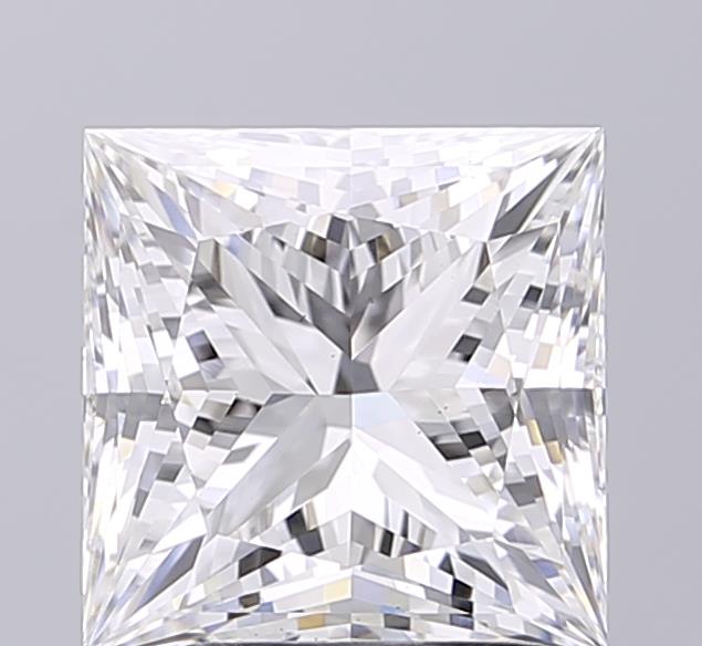 3.31 ct. princess Lab Grown Diamond front image