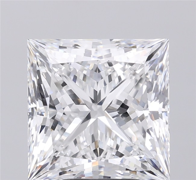 5.31 ct. princess Lab Grown Diamond front image
