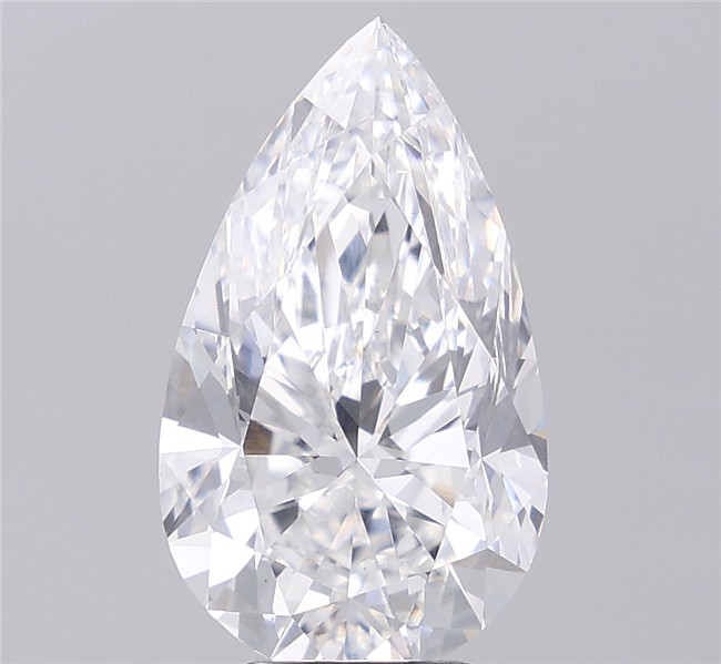 4.89 ct. pear Lab Grown Diamond front image