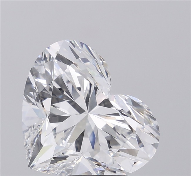5.79 ct. heart Lab Grown Diamond front image